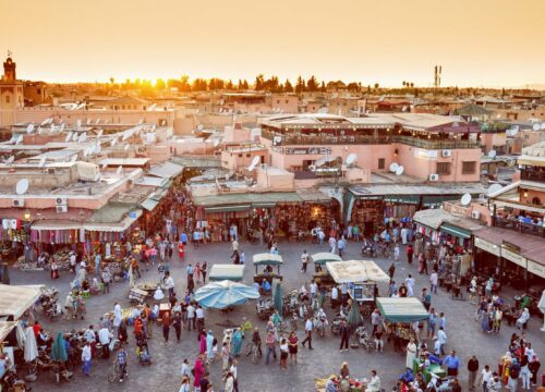 Honeymooners tour to Marrakesh